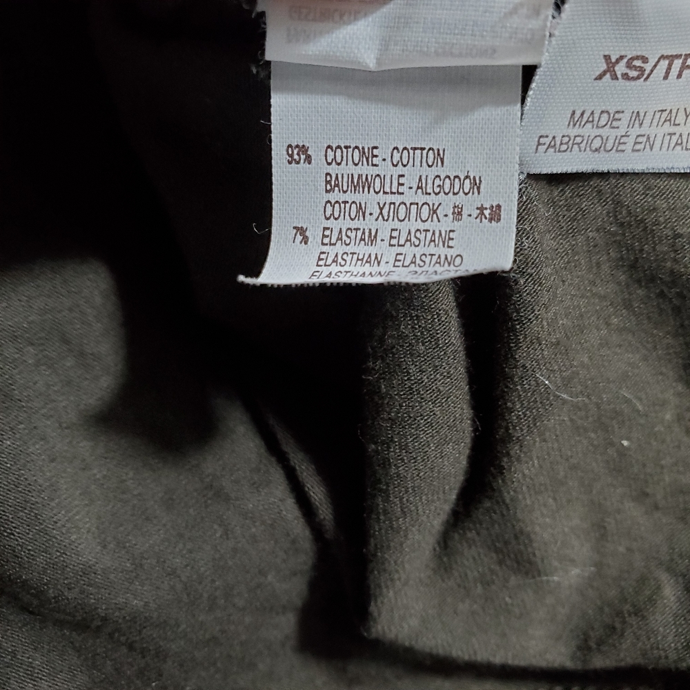 Brunello Cucinelli Brown Tee with Gray Knit Raglan Sleeves - Picture 9 of 9